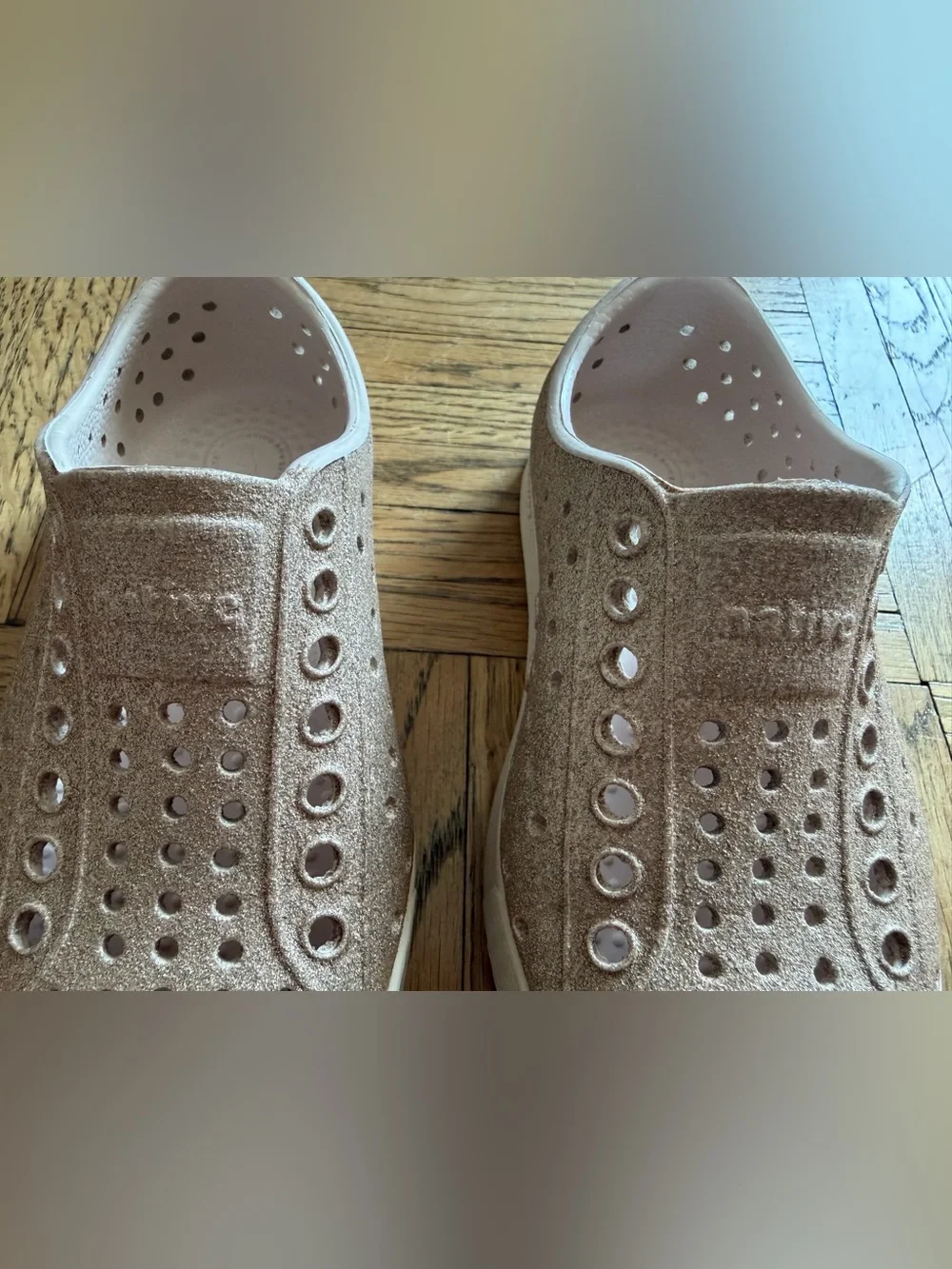 Native Shoes Kids Jefferson Bling Size 8